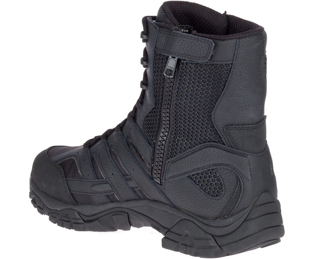 Merrell Støvler Dame - Moab 2 8\" Tactical Waterproof - Sort - NFJ420651